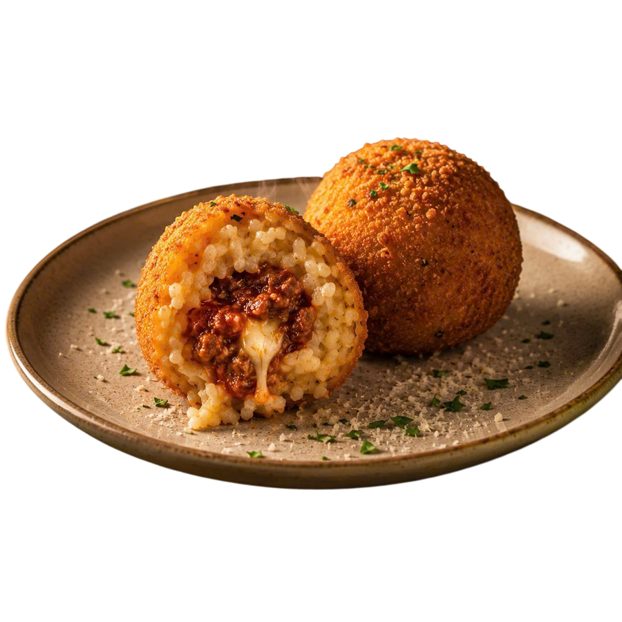 Arancini thịt bò