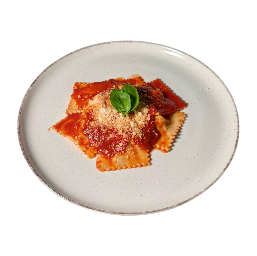 Ravioli Nhân Bò Sốt Cà Chua & Húng Quế